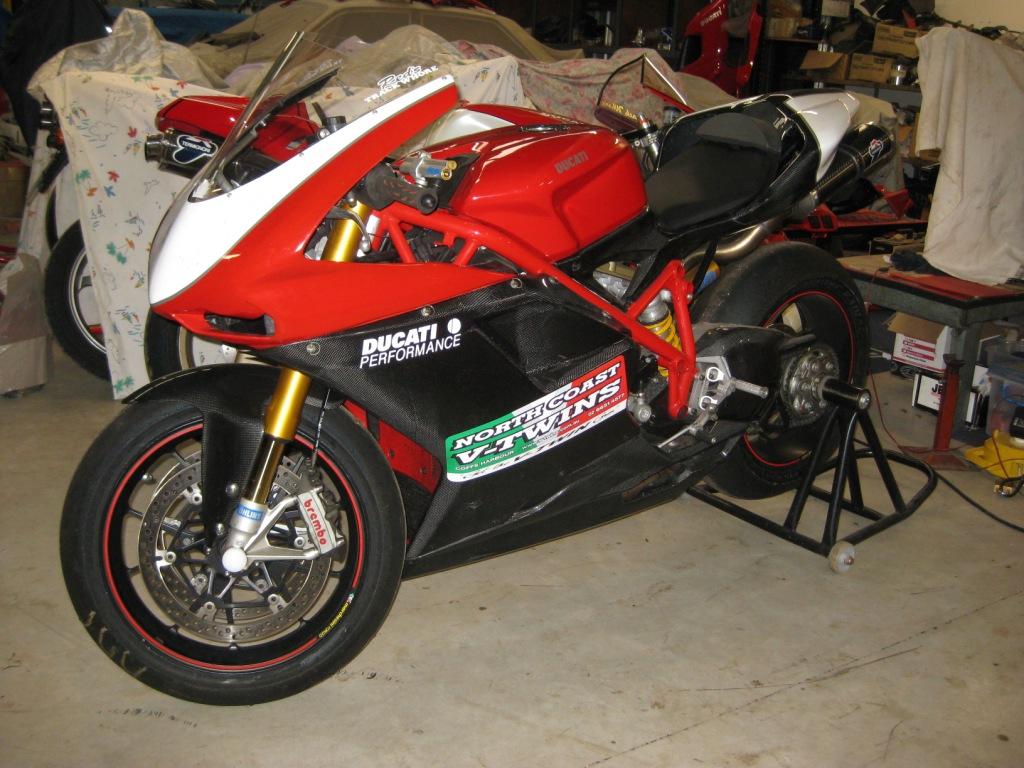 Ducati 1098S Track bike